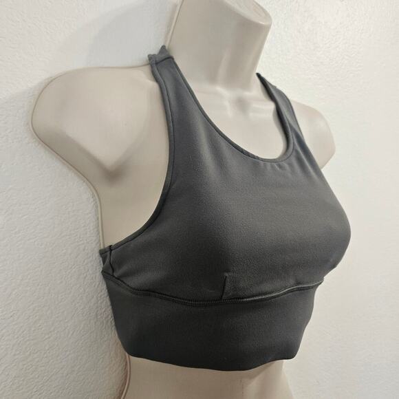 ITALIC Racerback Sports Bra in Eucalyptus Gray Size XS NWT - Picture 2 of 8